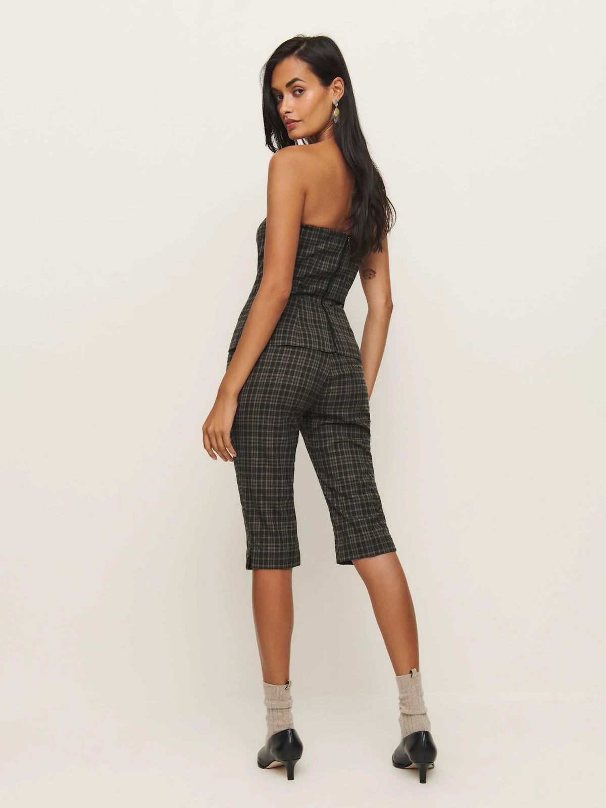 Taupe Check