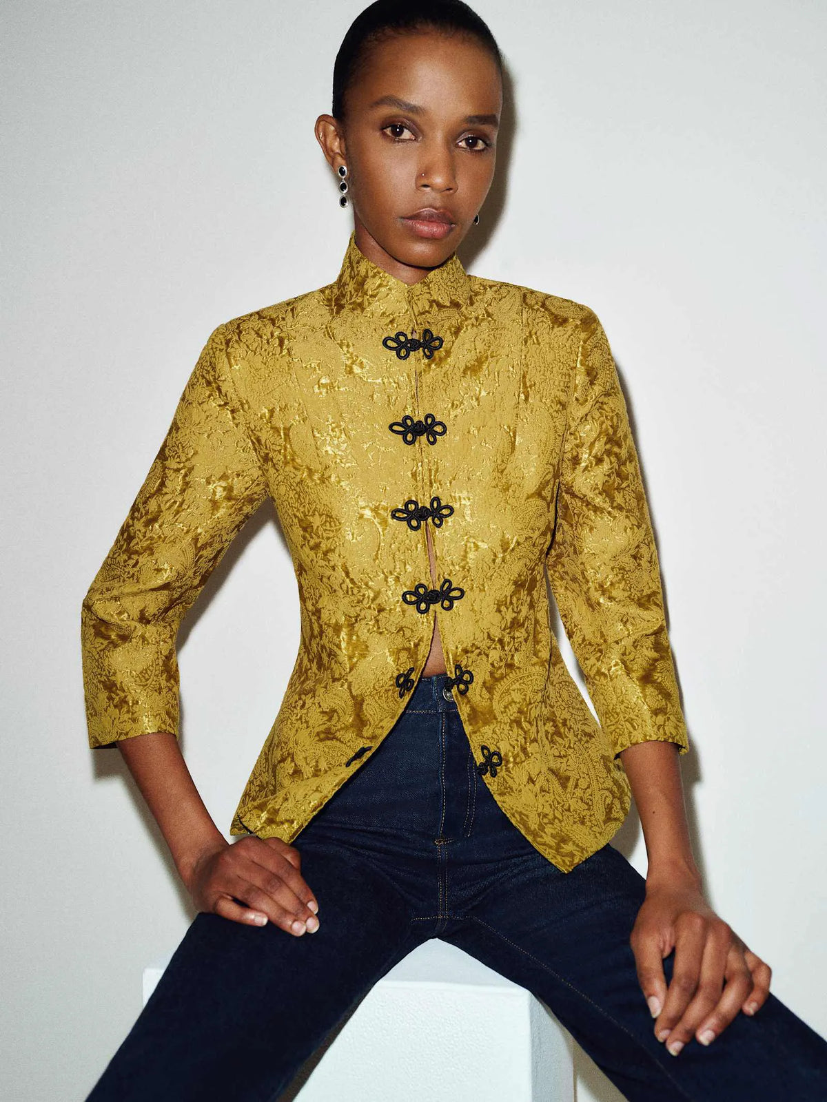 Citrine Jacquard
