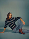 Navy Multi Stripe