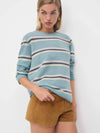 Turquoise Multi Stripe