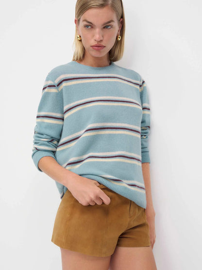 Turquoise Multi Stripe