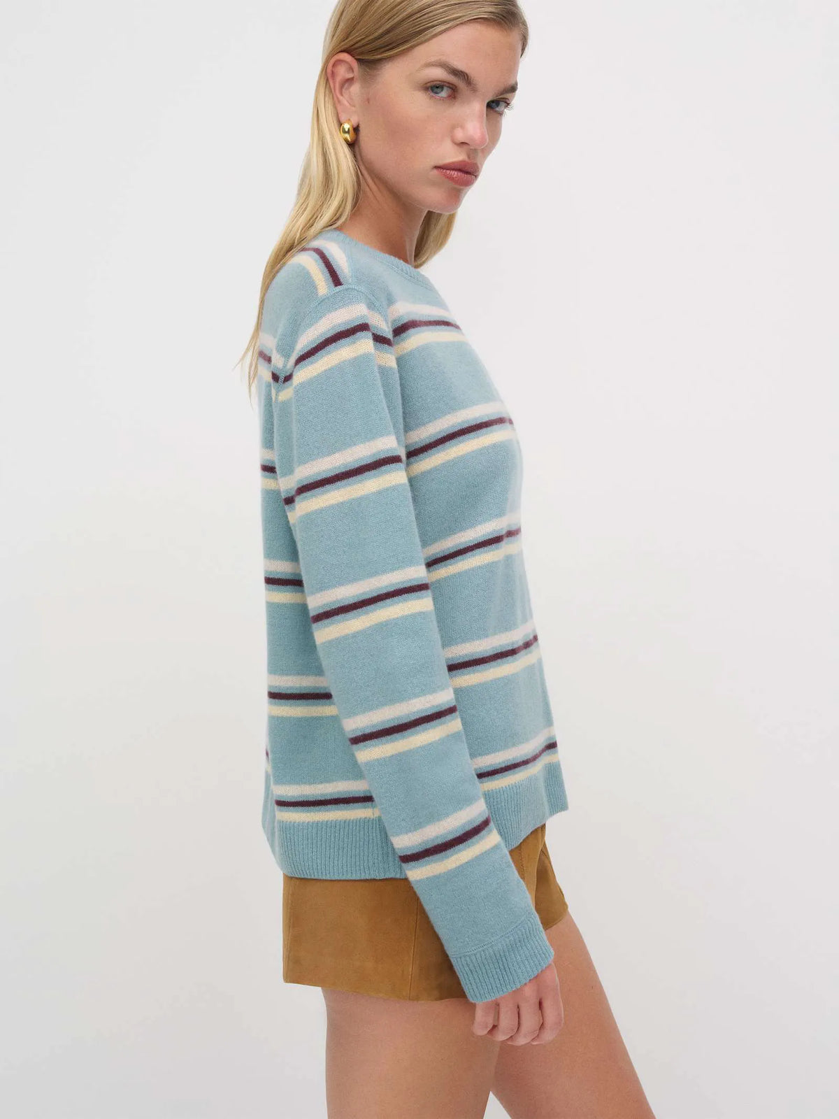 Turquoise Multi Stripe