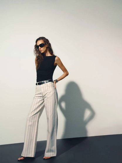 Fior Di Latte Pinstripe