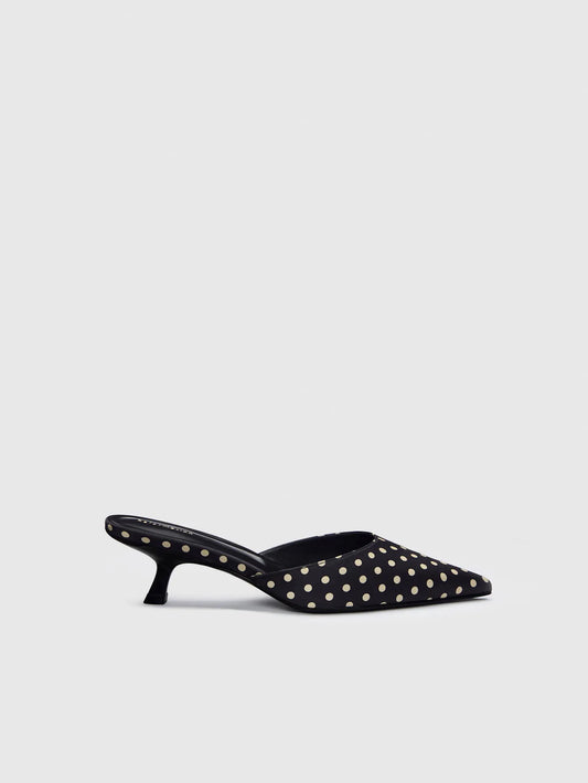 Polka Dot Satin