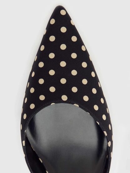 Polka Dot Satin