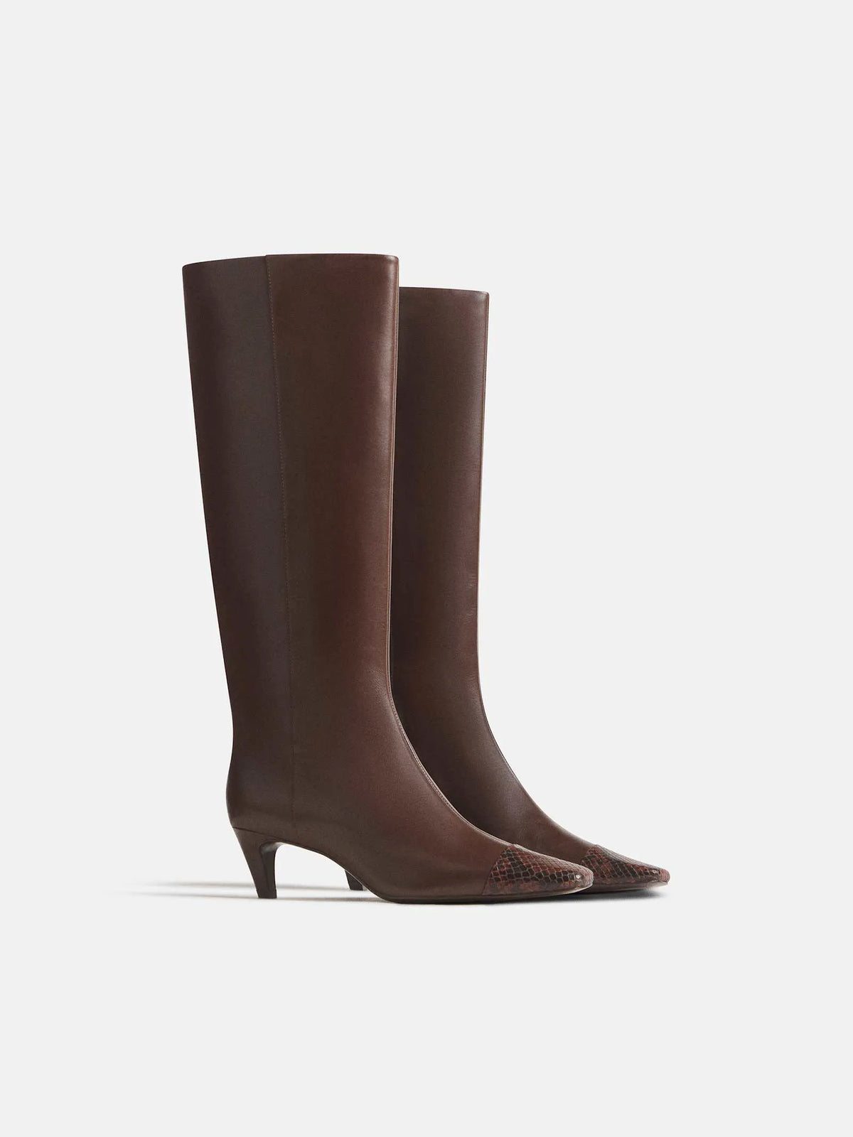 Espresso Leather Chocolate Snake