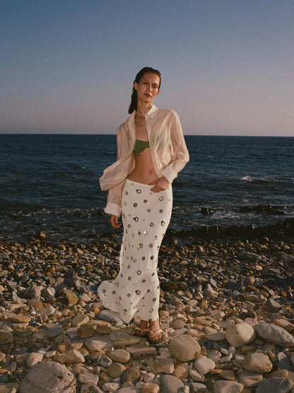 Almond Embellished