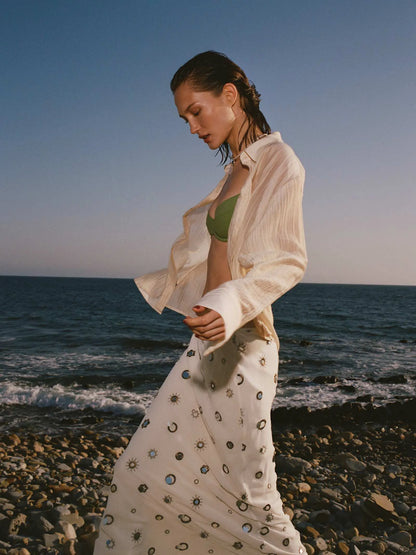 Almond Embellished