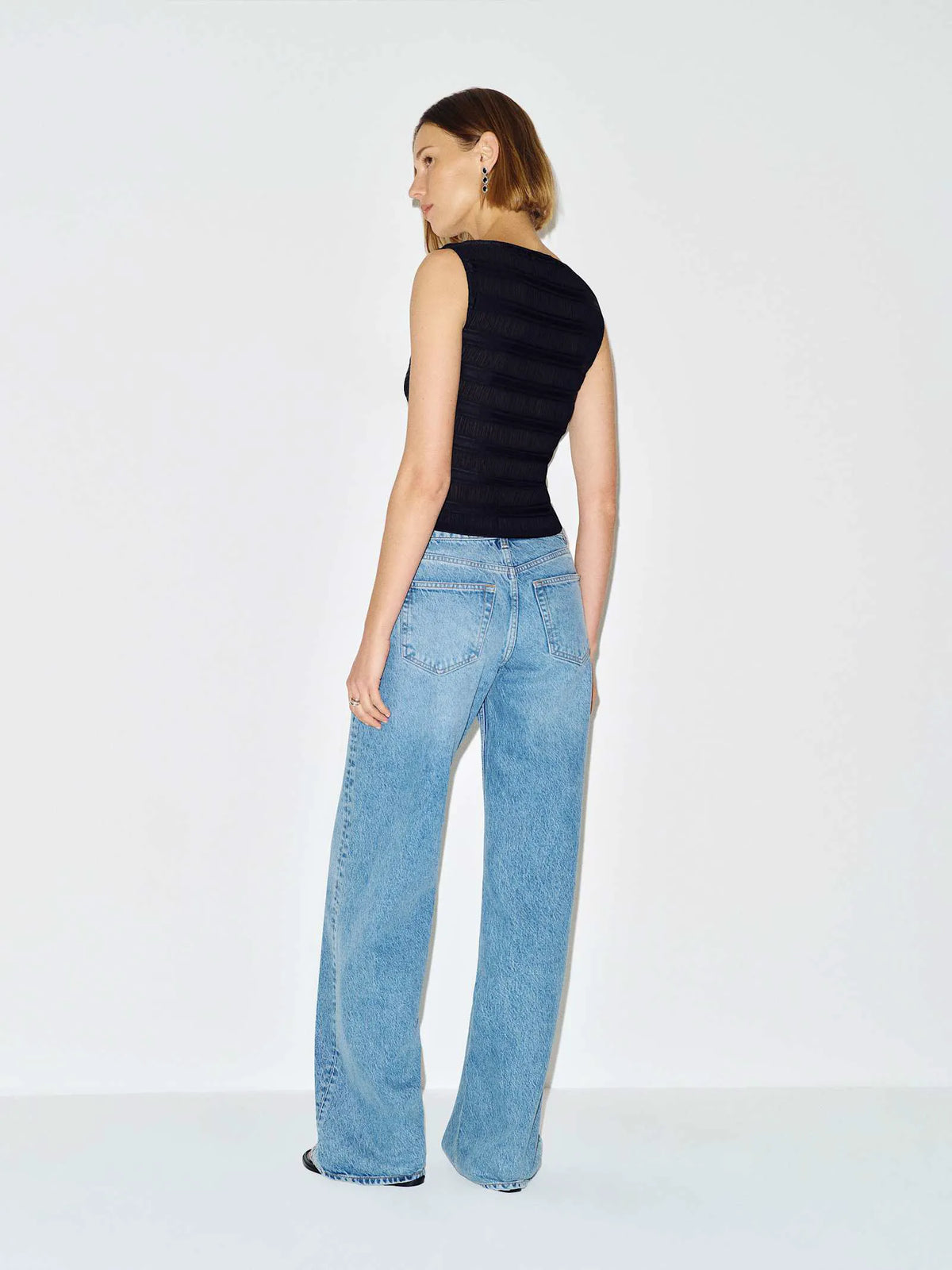 Black Sheer Stripe