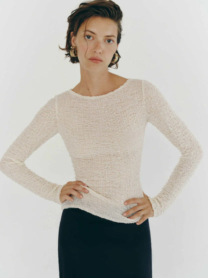 Ivory Crinkle