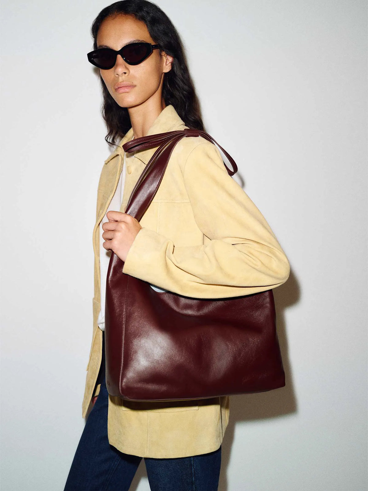Burgundy Leather