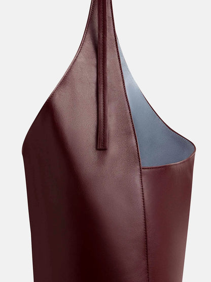 Burgundy Leather