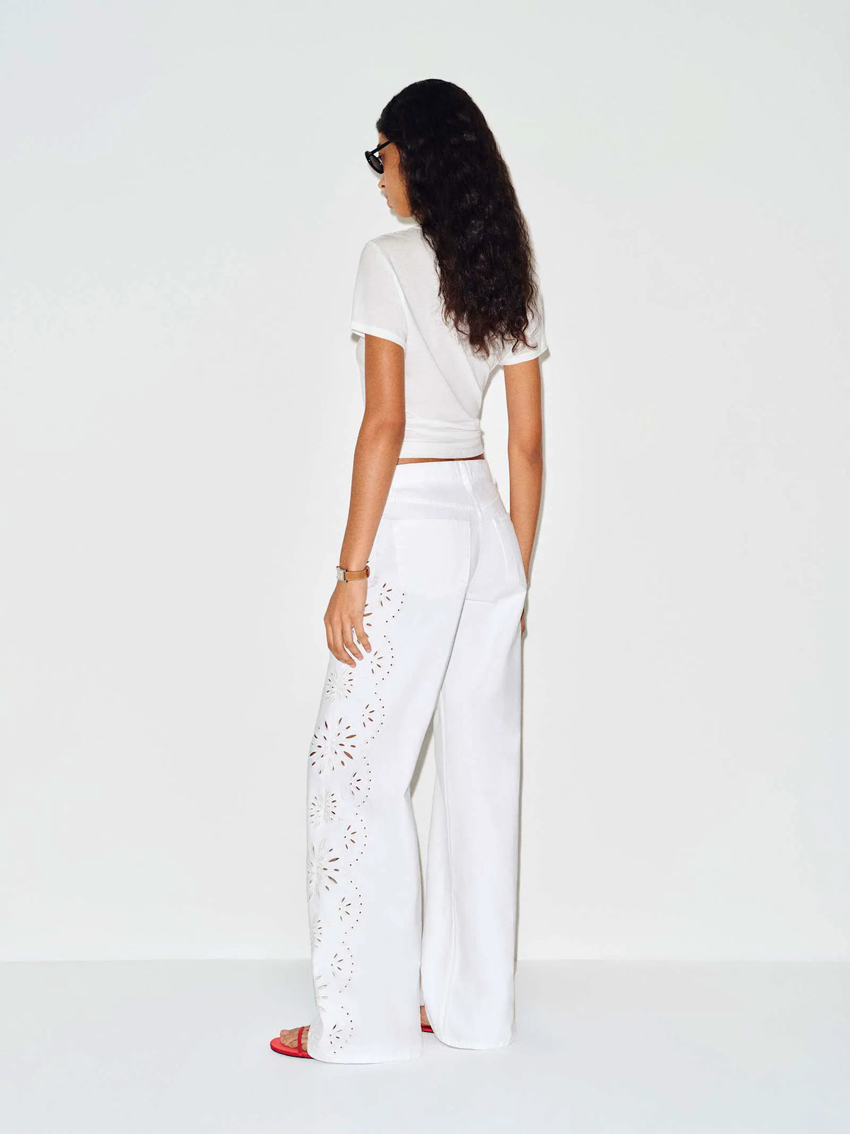 Optic White Eyelet