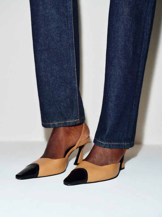 Sandstorm Leather Black Patent