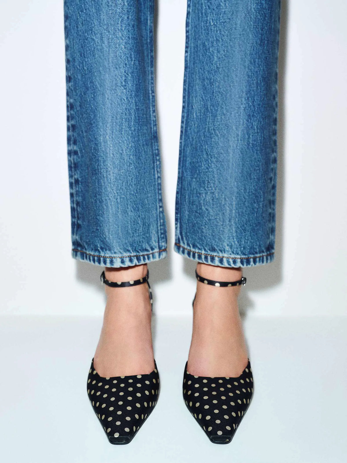 Polka Dot Satin