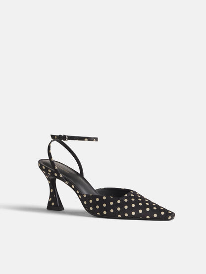 Polka Dot Satin