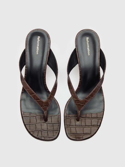 Brown Croc-Effect