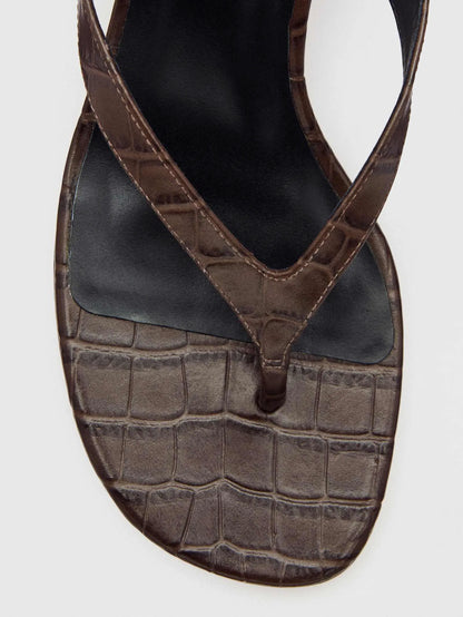 Brown Croc-Effect