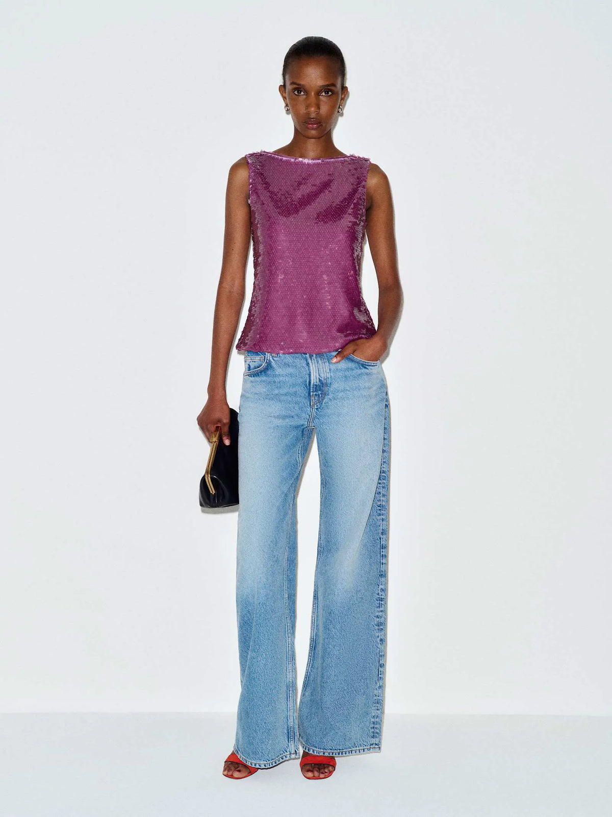Purple Sequin