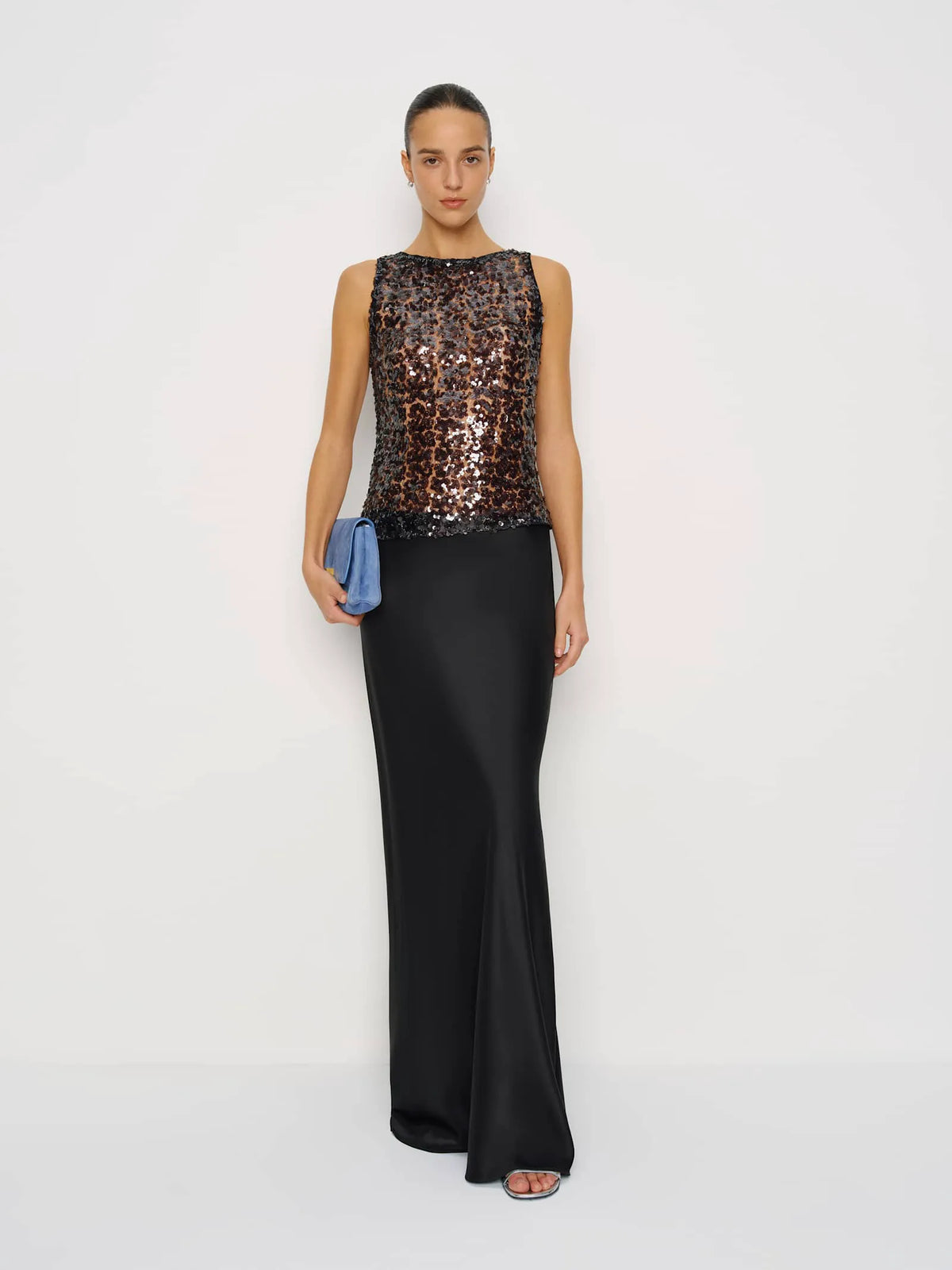 Black Sheer Sequin