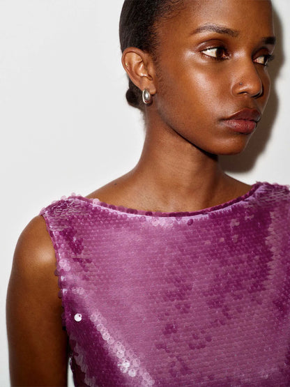 Purple Sequin