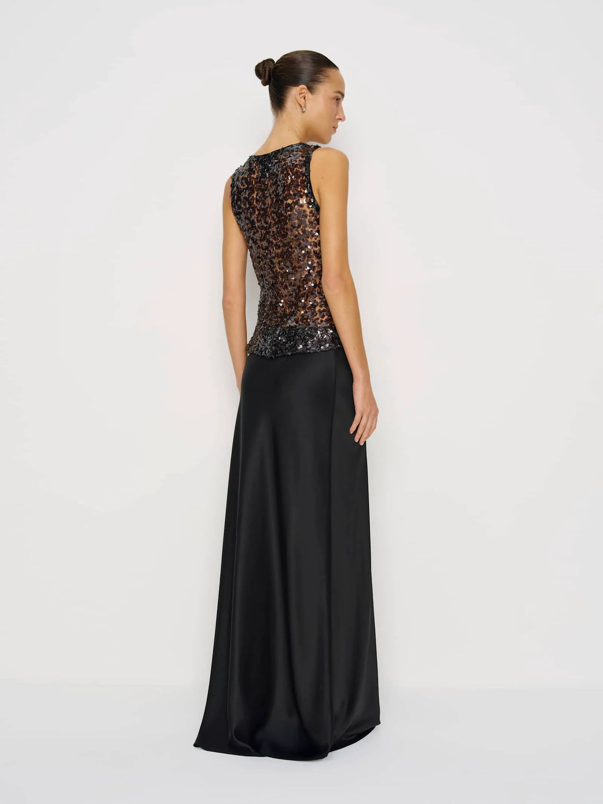Black Sheer Sequin