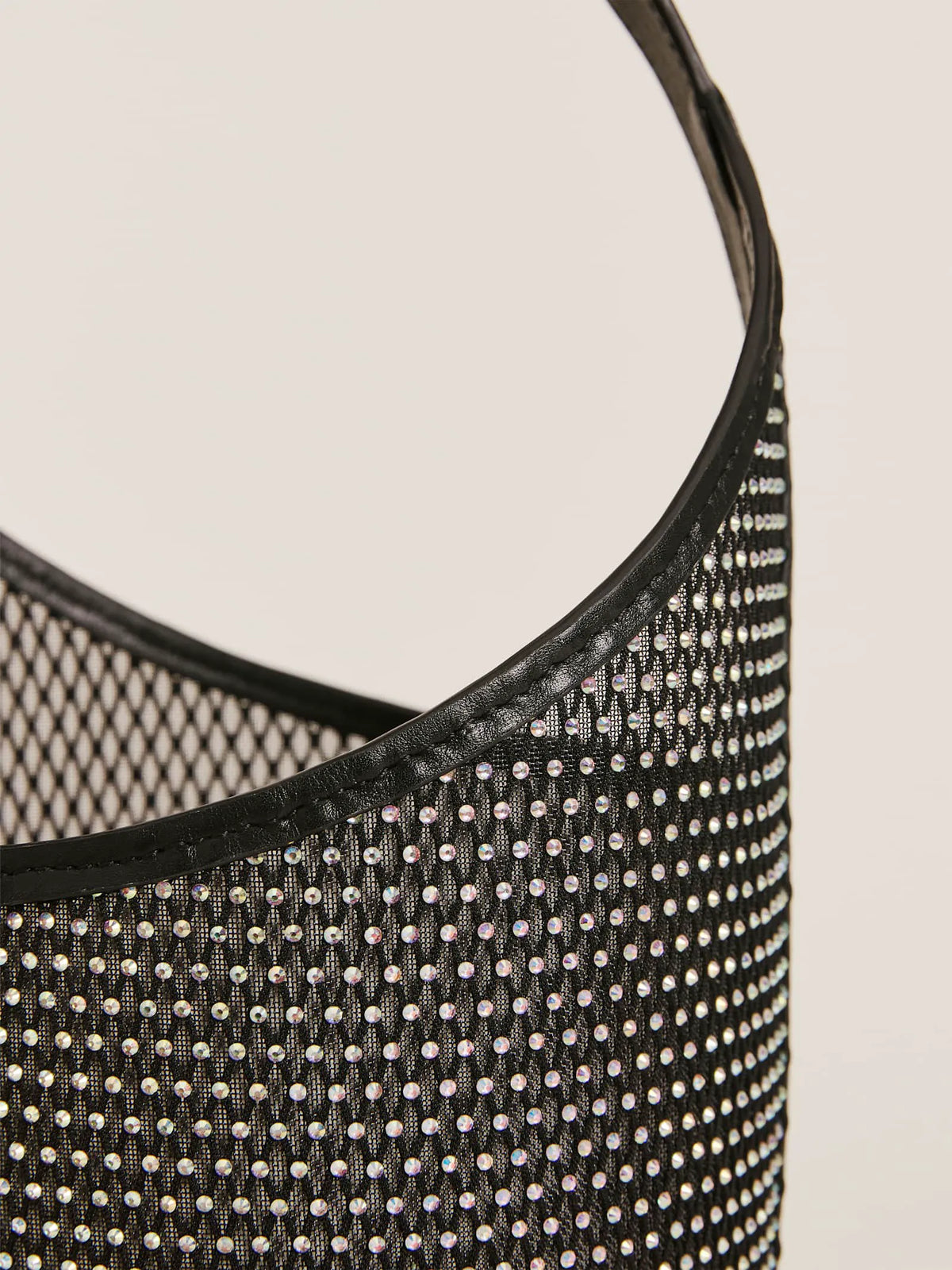 Black Sparkle Mesh