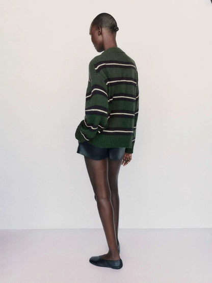 Dark Pine Multi Stripe