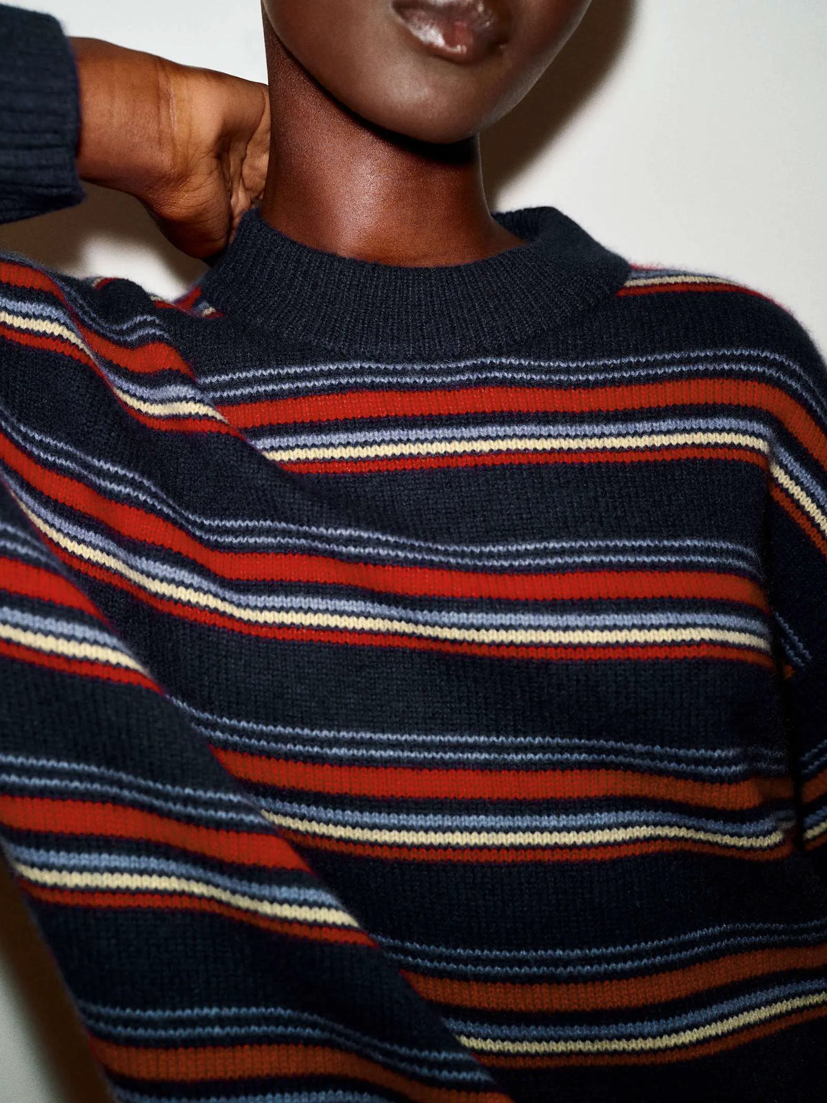 Navy Neptune Blue Multi Stripe
