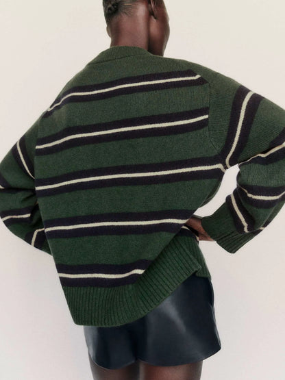 Dark Pine Multi Stripe