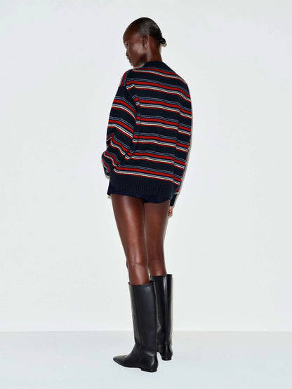 Navy Neptune Blue Multi Stripe