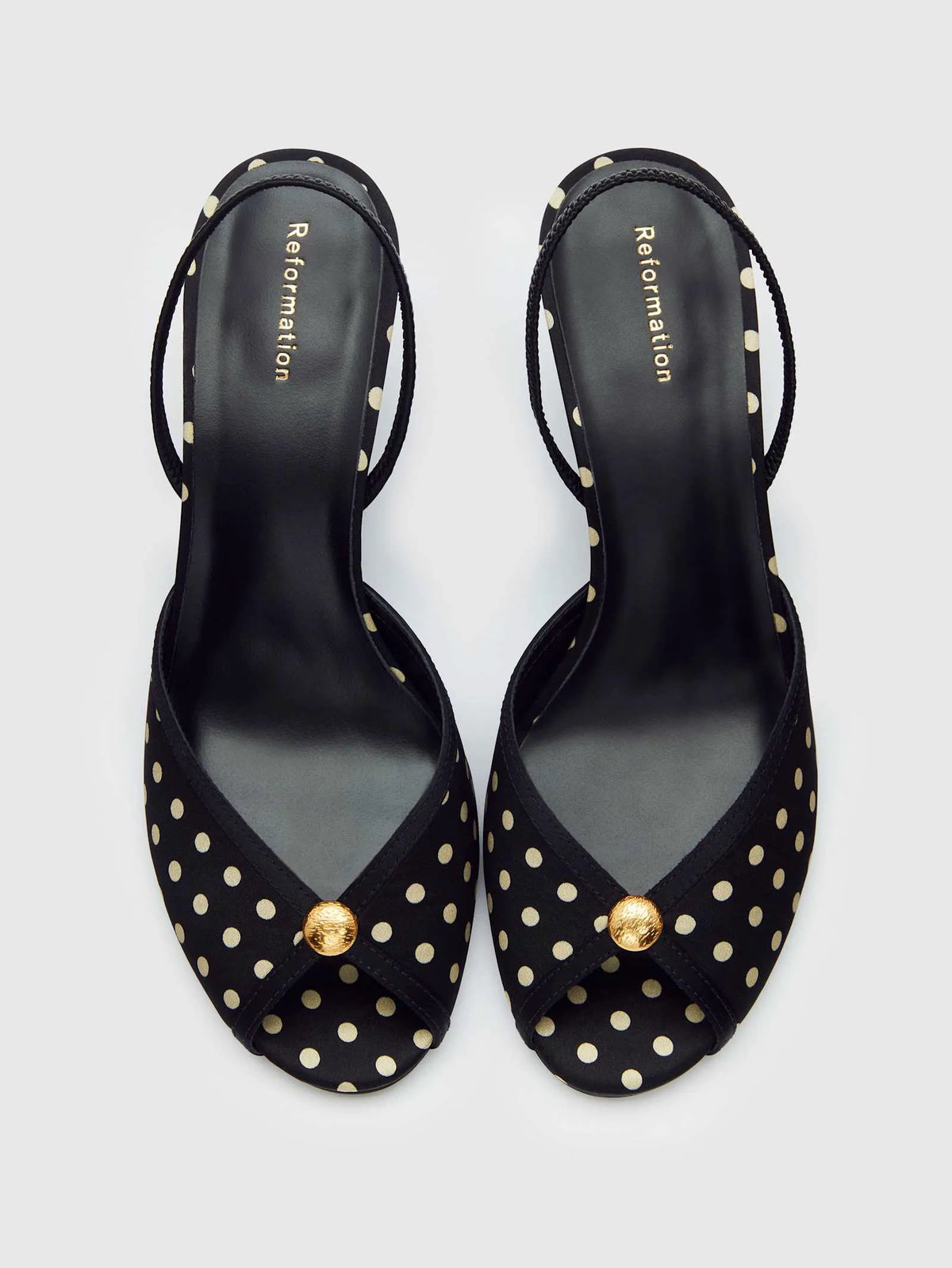 Polka Dot Satin