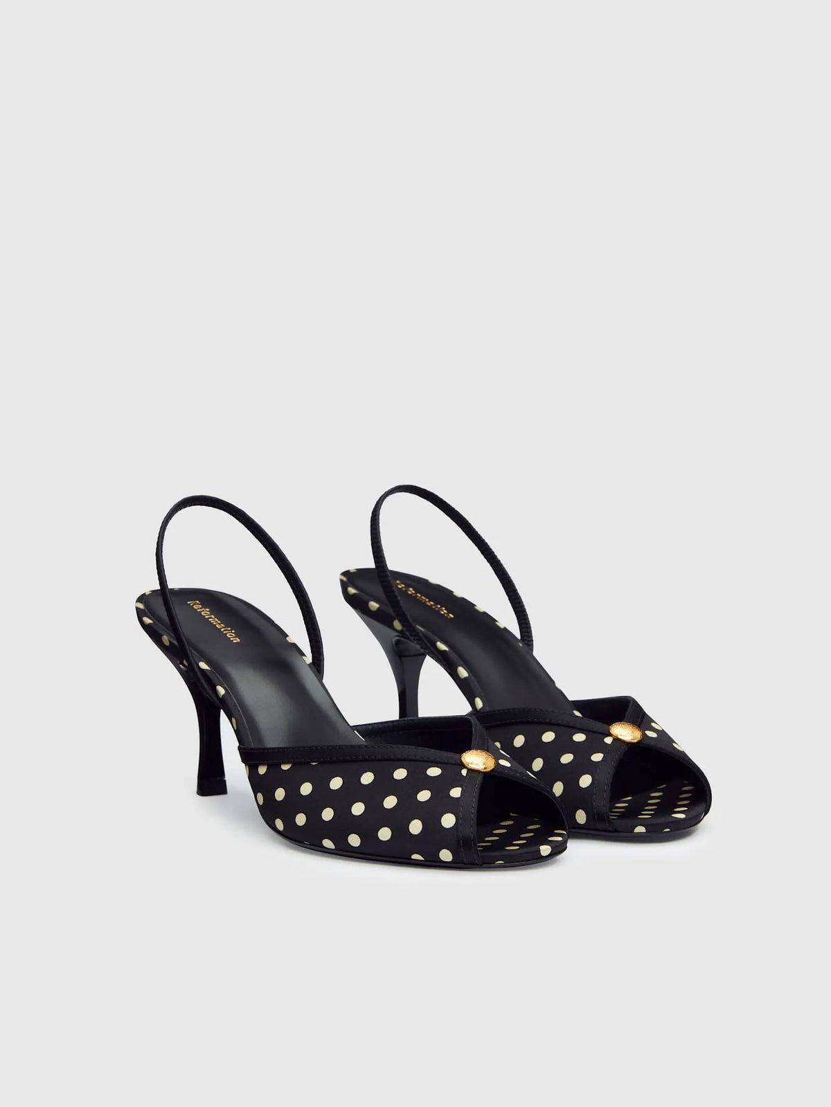Polka Dot Satin
