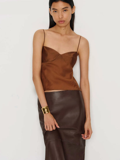 Gold With Pave Slit