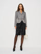 Black Herringbone
