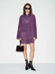 Crushed Violet Suede
