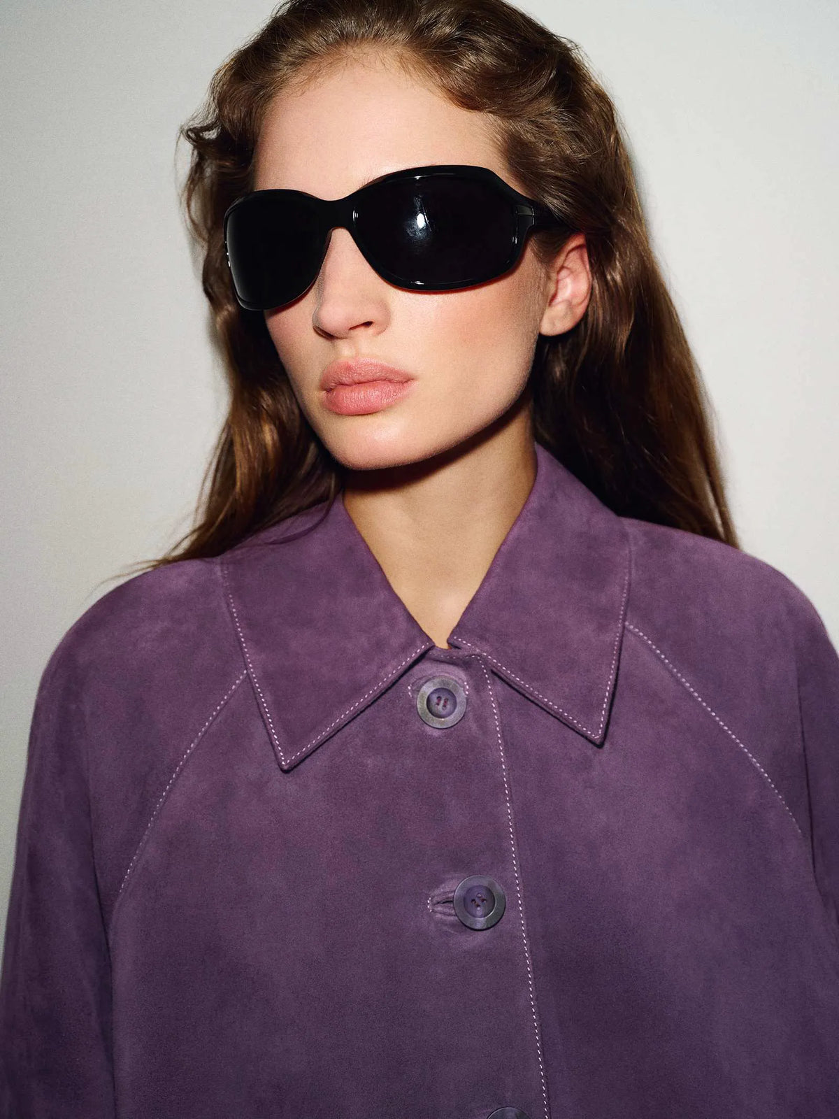 Crushed Violet Suede