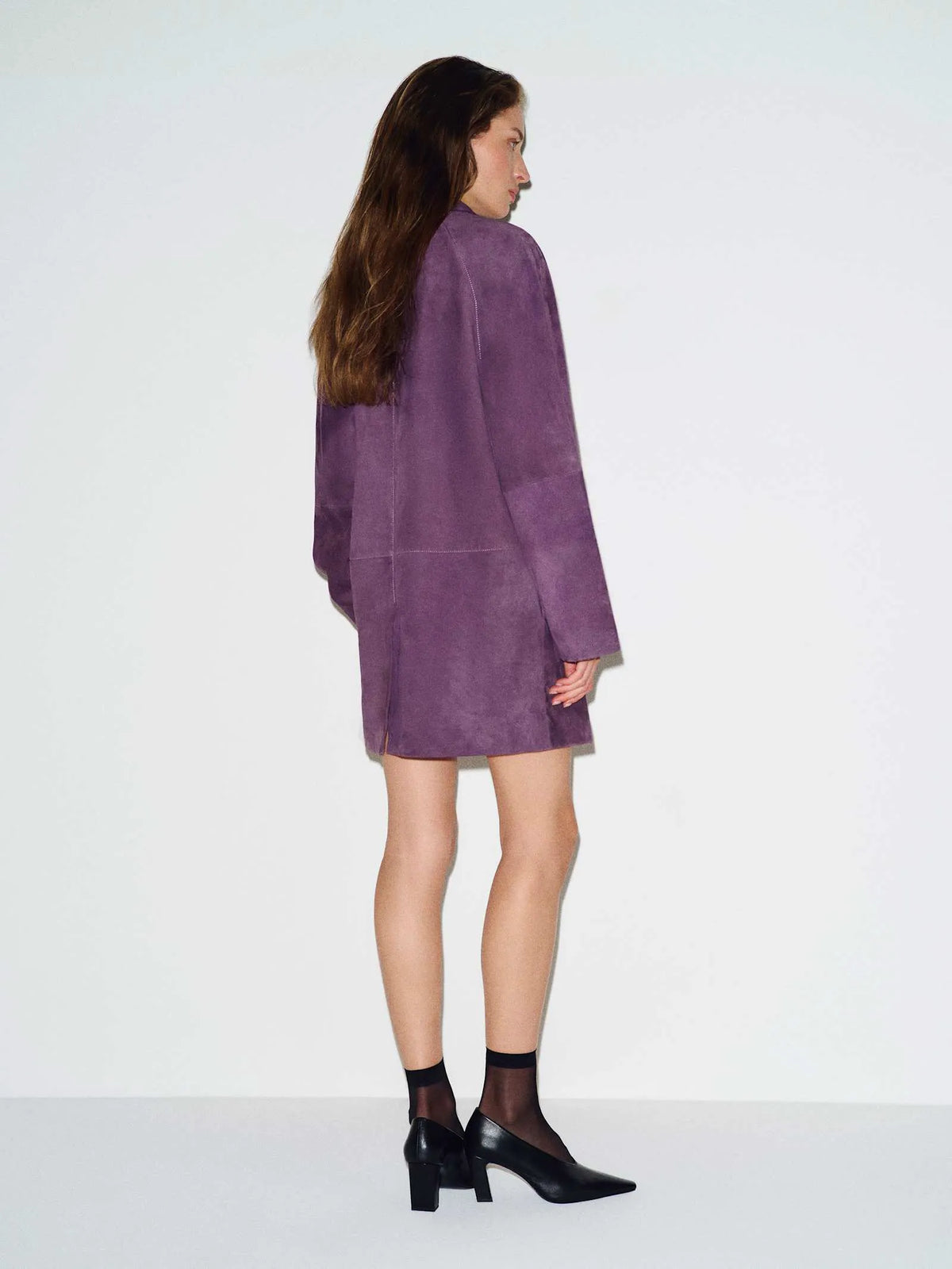 Crushed Violet Suede