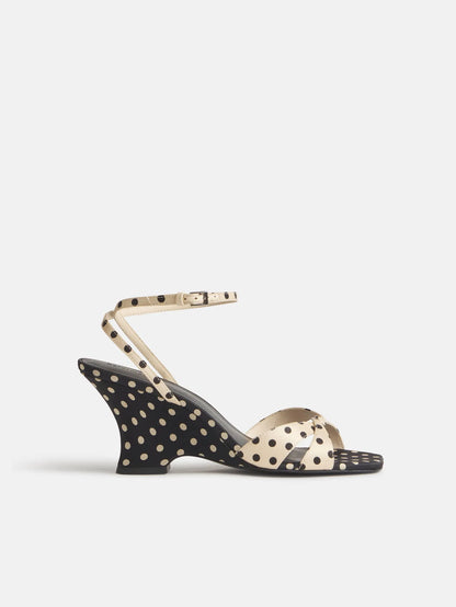 Polka Dot Satin