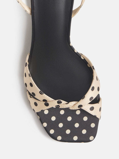 Polka Dot Satin