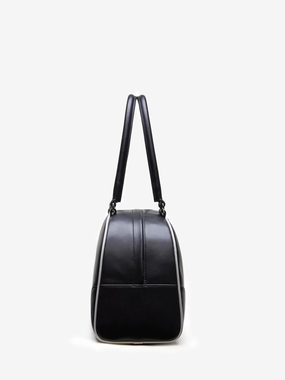 Black White Leather