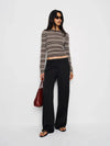Brown Multi Stripe