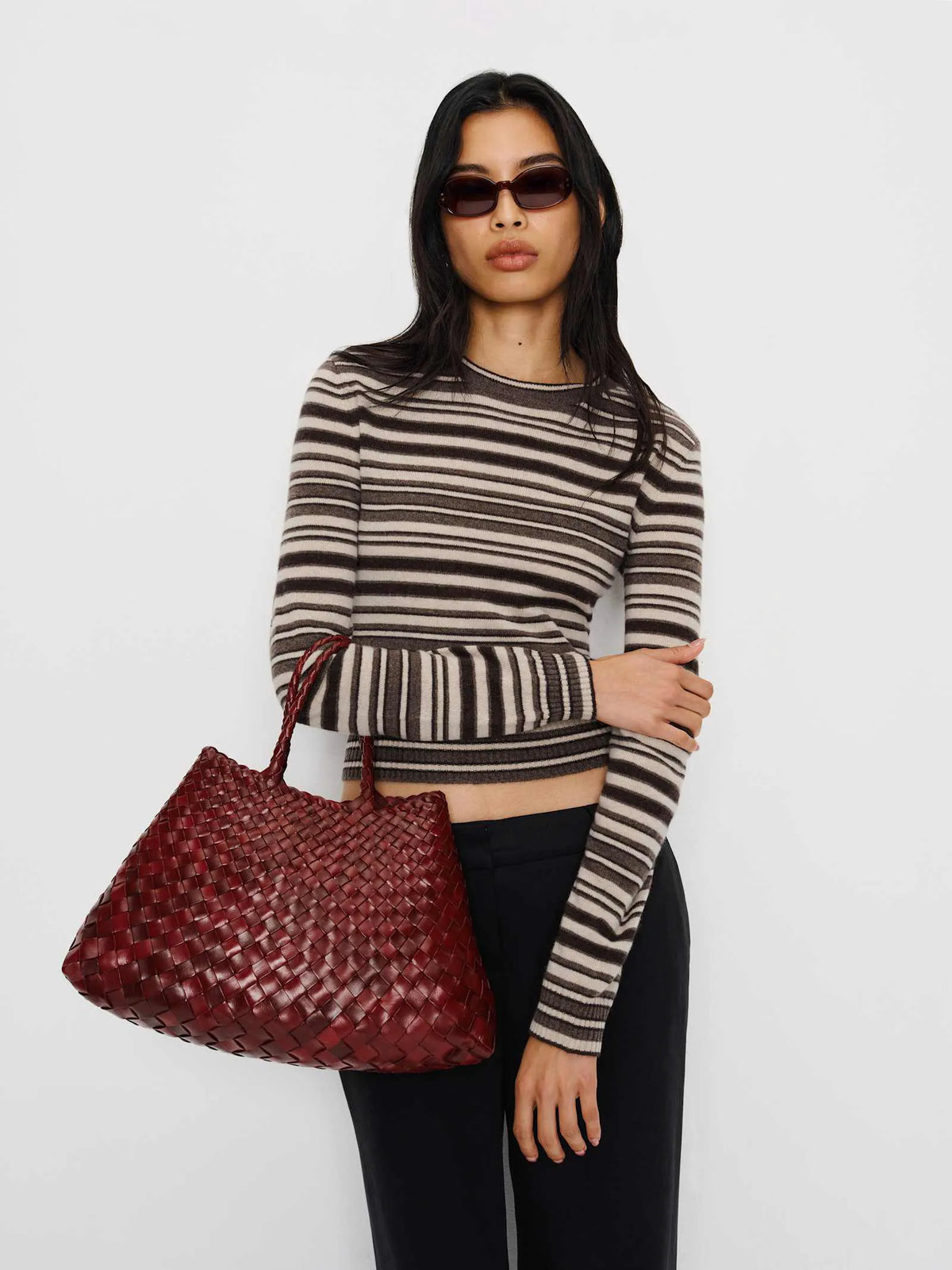 Brown Multi Stripe
