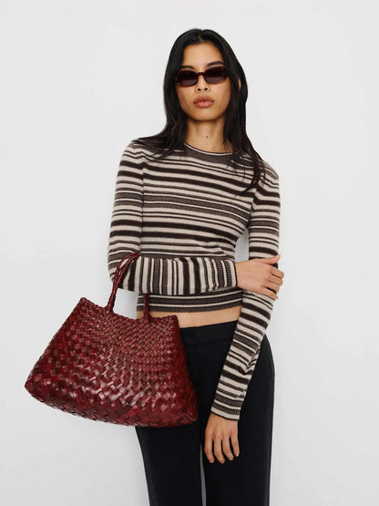 Brown Multi Stripe