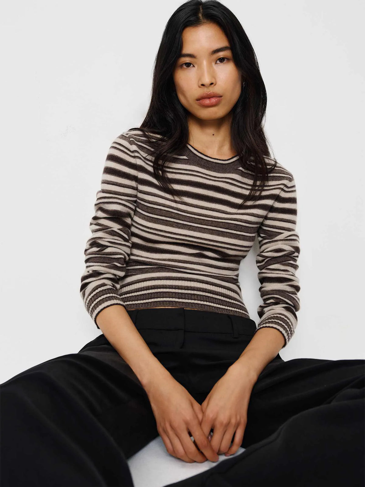 Brown Multi Stripe