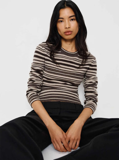 Brown Multi Stripe