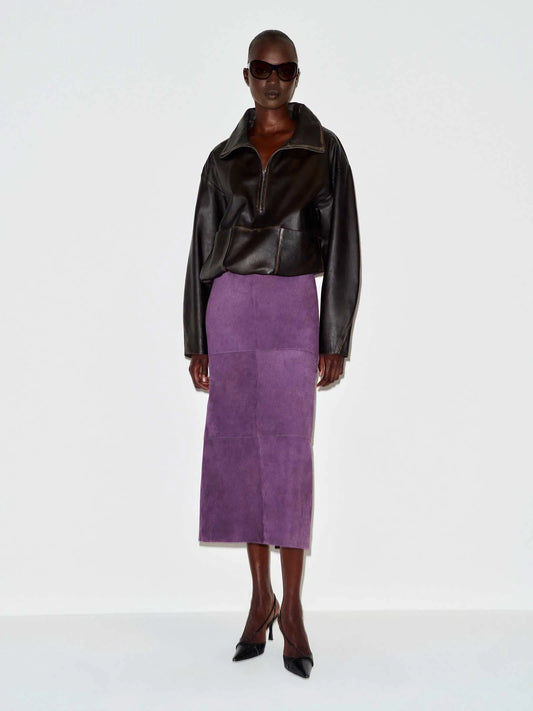Crushed Violet Suede
