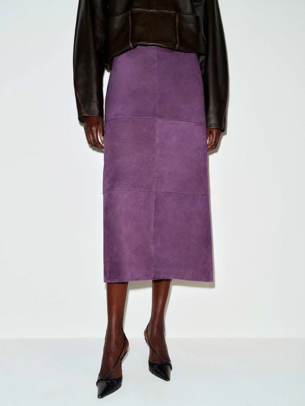 Crushed Violet Suede