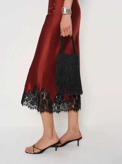 Black Beaded