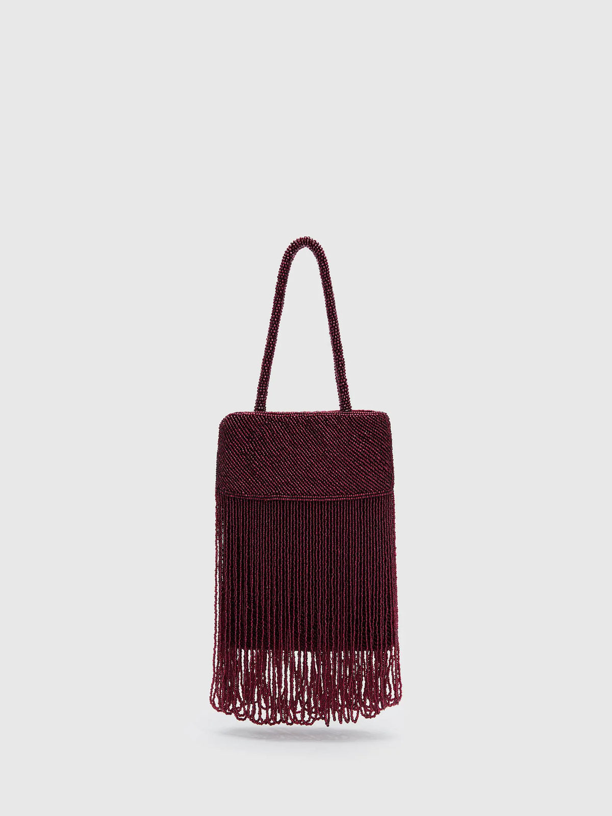 Burgundy Beaded